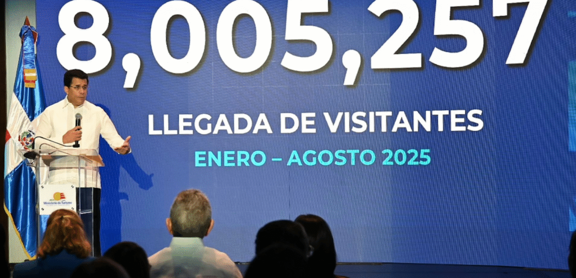 image Turismo sigue en aumento: RD recibe más de 8 millones de visitantes hasta agosto